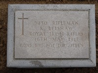 Struma Military Cemetery - Belshaw, Robert